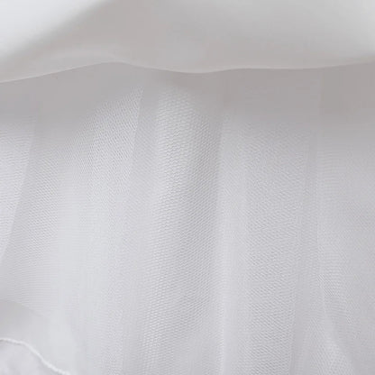 Girls Long White Bridesmaid Wedding Prom Gown Big Bow Party Communion Formal Evening Dress The Clothing Company Sydney