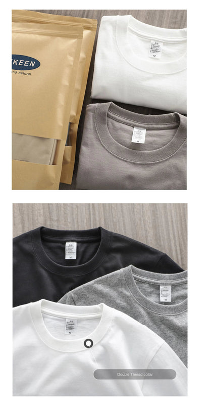 Men's 280gsm Oversized Heavy T-Shirt Summer Short Sleeve Tee Cotton Top Casual T Shirts The Clothing Company Sydney