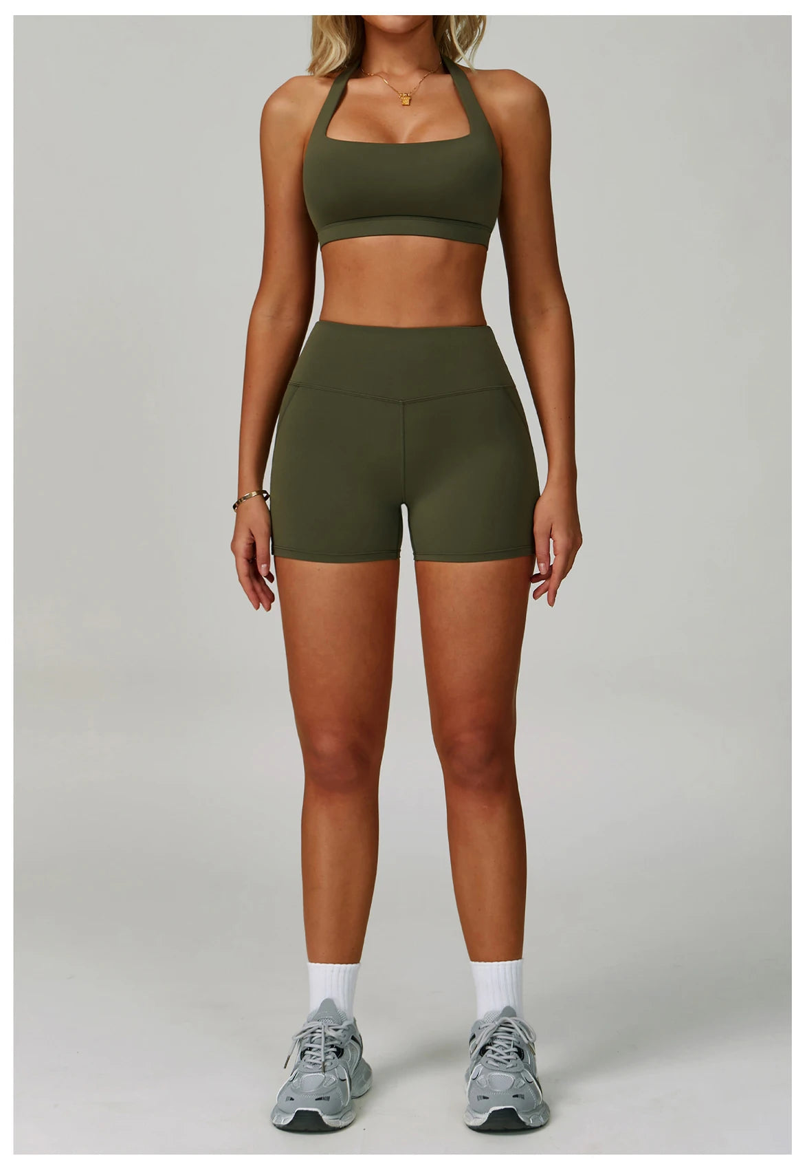 2 Piece Set Women's Tracksuit Fitness Clothes Yoga Sets Sportswear Workout Bra High Waist Leggings Set Gym Clothing Sports Suits The Clothing Company Sydney