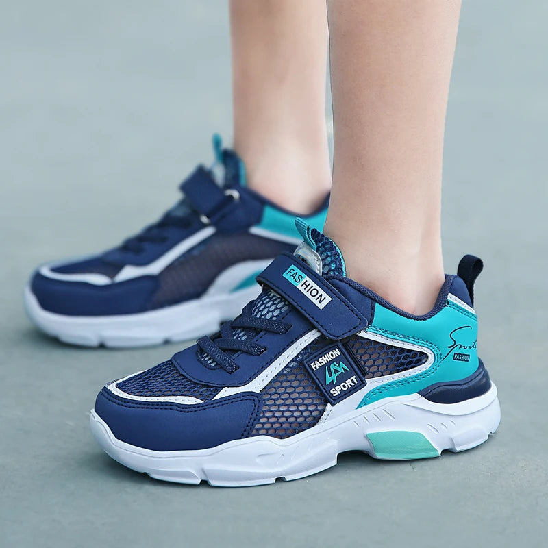 Boys Summer Breathable Mesh Sneakers – Lightweight Casual Sports Shoes for Kids The Clothing Company Sydney