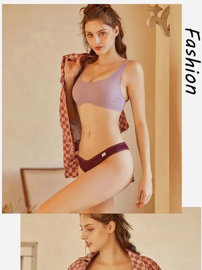 3 Pack Cotton Thongs Lady Solid V-Waist Stripe Panties Breathable G-String Underwear Soft Intimates Lingerie The Clothing Company Sydney