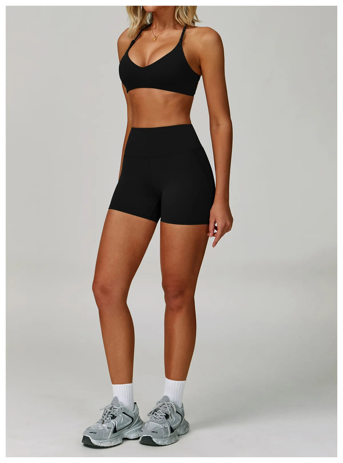 2 Piece Set Women's Tracksuit Fitness Clothes Yoga Sets Sportswear Workout Bra High Waist Leggings Set Gym Clothing Sports Suits The Clothing Company Sydney