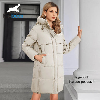 Women's Full Hooded Down Jacket The Clothing Company Sydney