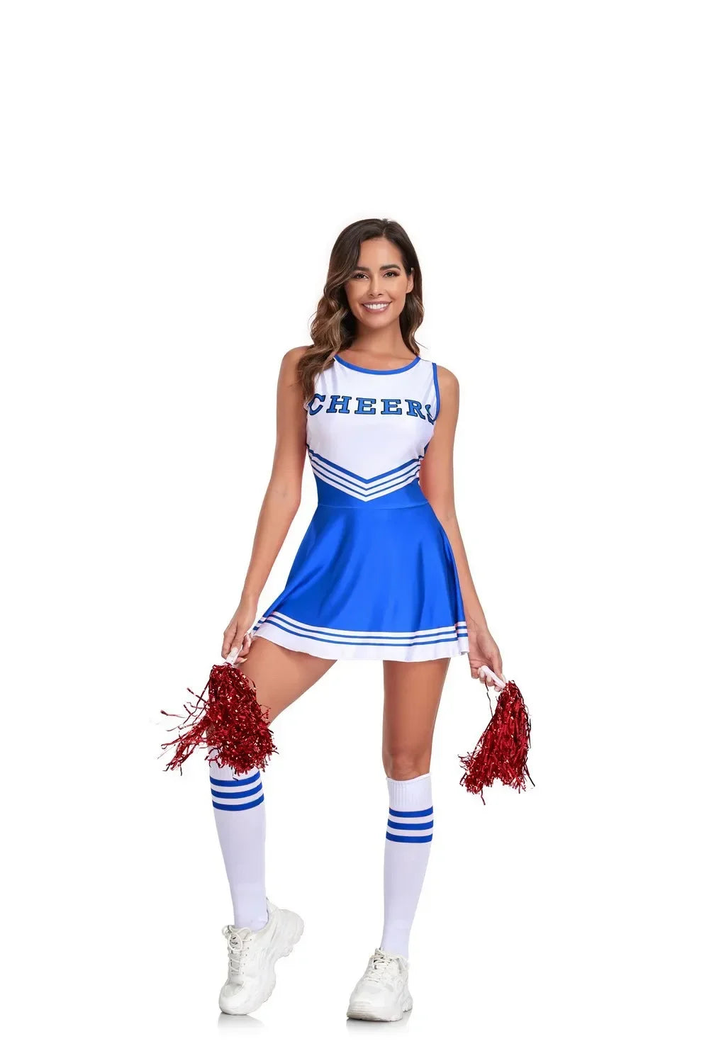 Cheerleader Costume Costumes Women Cosplay Halloween Cheer Leader Fancy Dress Sports Uniform Set The Clothing Company Sydney
