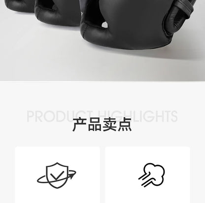Boxing MMA Safety Helmet Head Gear Protectors Adult Teenage Training Headgear Muay Thai Kickboxing Full-covered Helmet Headgear The Clothing Company Sydney