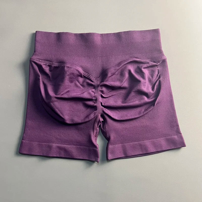 Women's Impact Shorts 4.5'' Low Waist Seamless Yoga Shorts Scrunch Bum Gym Shorts Workout Biker Short Stretch Fitness Shorts The Clothing Company Sydney
