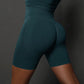 Seamless Yoga Workout Gym Fitness High Waist Sports Shorts The Clothing Company Sydney