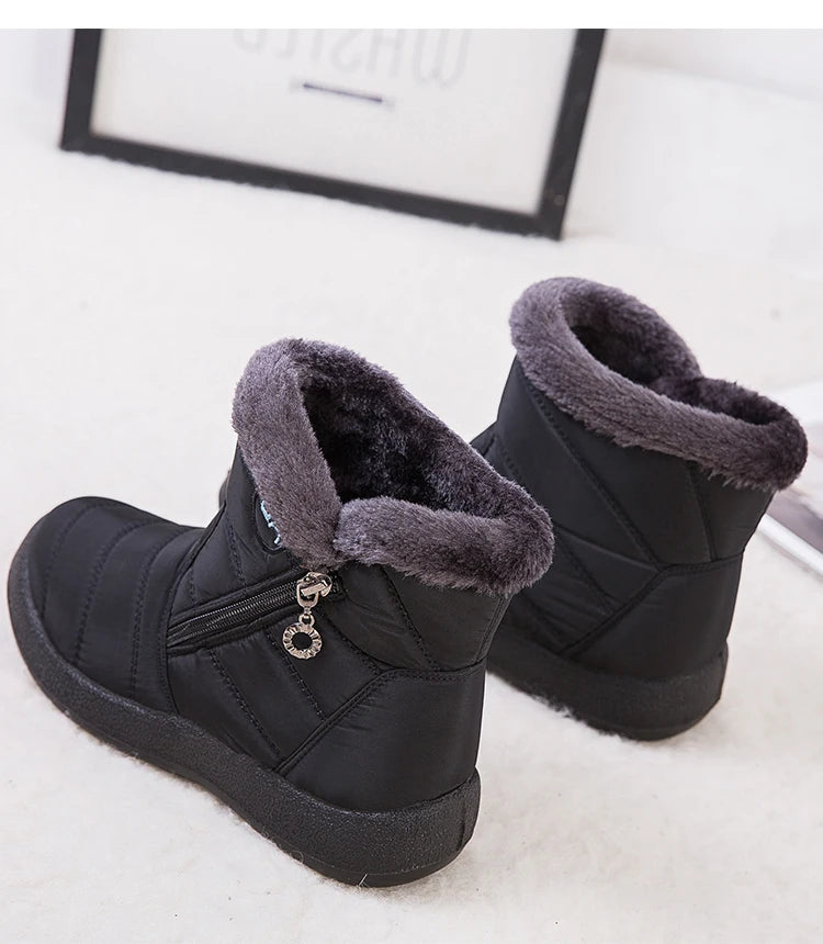 Women’s Winter Snow Boots – Warm Fur Ankle Shoes The Clothing Company Sydney