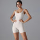 One Piece V Back Sports Jumpsuit Gym Romper Sleeveless Sportswear Bodysuit Women's Casual One-Piece Suit Yoga Clothing Set The Clothing Company Sydney