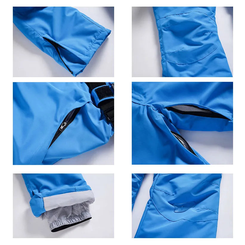 Men and Women Winter Outdoor Ski Pants Windproof Waterproof Warm Breathable Snowboarding Pants Snow Sports Pants - The Clothing Company Sydney