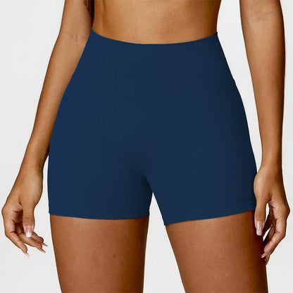 Women's Yoga Shorts Gym Leggings Cycling Slim Fit Workout Shorts High Waist Sports Shorts - The Clothing Company Sydney