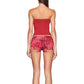Women's Shorts Set 2 Piece Summer Outfits Star Print Crop Tube Tops with Fold Over Shorts for Streetwear Beach Y2K Ourfit Set The Clothing Company Sydney