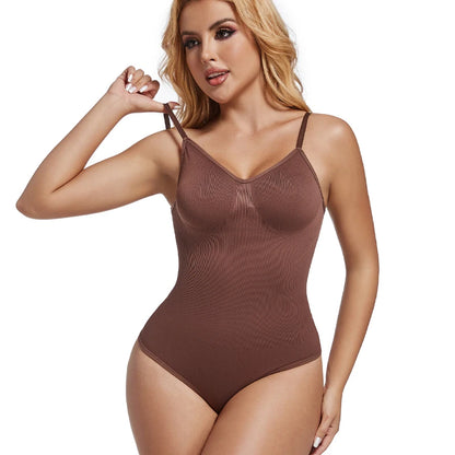 Womens Backless Bodysuits Seamless Shapewear Body Shaper Camisole Tops Corset Shapewear - The Clothing Company Sydney