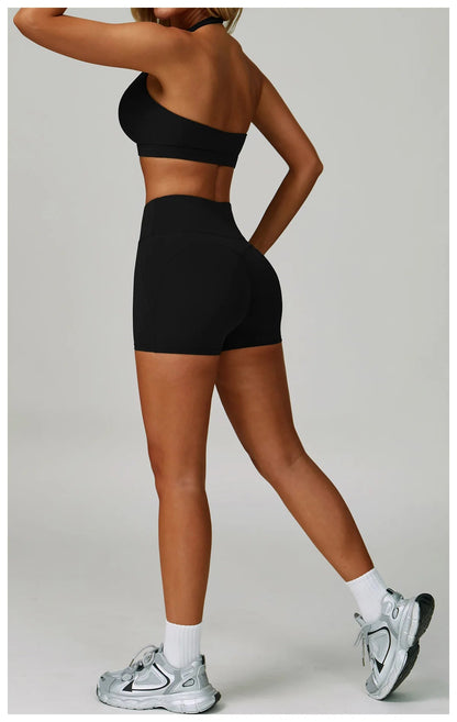 2 Piece Set Women's Tracksuit Fitness Clothes Yoga Sets Sportswear Workout Bra High Waist Leggings Set Gym Clothing Sports Suits The Clothing Company Sydney