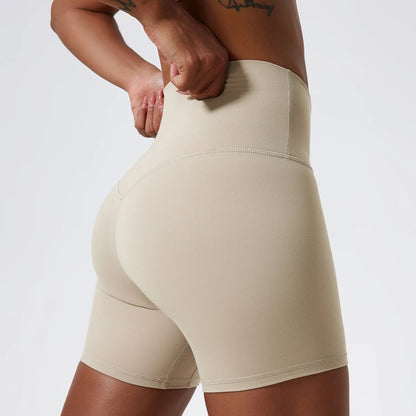 Yoga Clothing Push Up Gym Shorts Womens High Waist Sports Leggings Workout Cycling Shorts - The Clothing Company Sydney