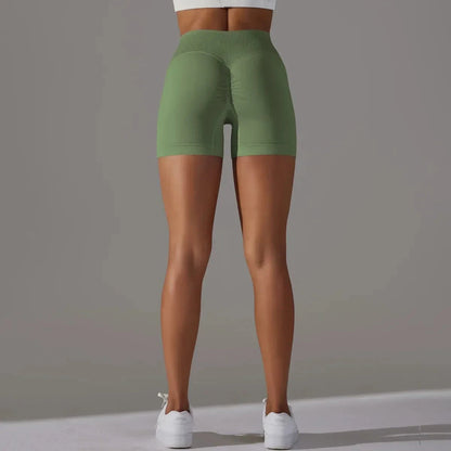 Women High Waist Workout Fitness Yoga Shorts Gym Push Up Yoga Leggings Scrunch Butt Seamless Sports Bike Shorts The Clothing Company Sydney