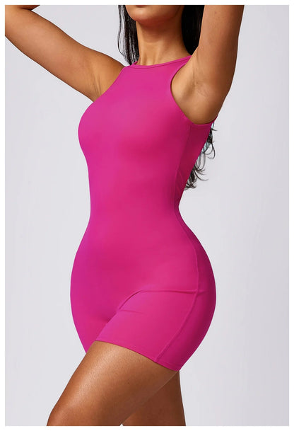 Backless Yoga Jumpsuit Women Gym Quick-drying Leisure Running Sportswear Outdoor Workout Fitness Jumpsuit The Clothing Company Sydney