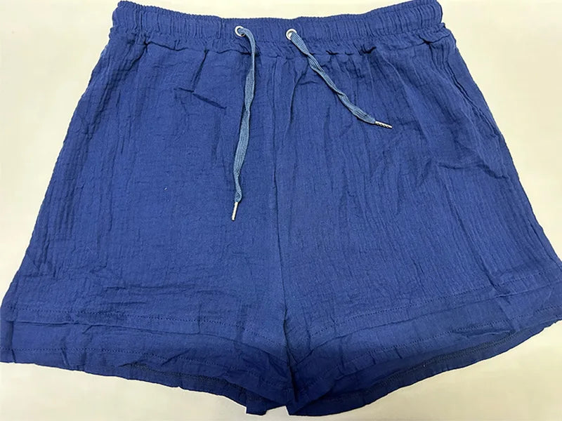 Summer Women's Suit Short Sets Outfits Suit Two Piece Button Up Matching Outfit Set - The Clothing Company Sydney