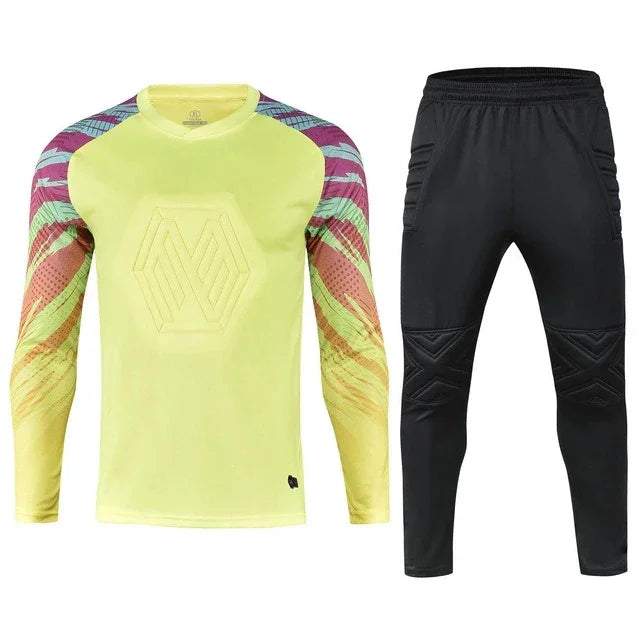 Adult Kids Football Goalkeeper Jerseys Tracksuit Custom Men Women Soccer Goalie Tracksuit Long Sleeve Uniform Outfit - The Clothing Company Sydney