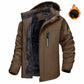 Winter Fleece Lining Parka Waterproof Men's Ski Snowboard Jackets Windproof Removable Hoodie Coats Casual Windbreaker - The Clothing Company Sydney