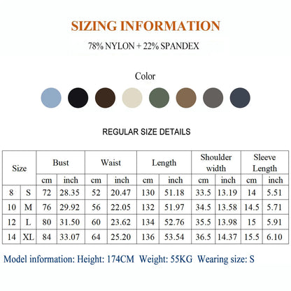 Yoga Jumpsuit Women Zipper Short Sleeve one piece Gym suit Fitness Set Workout Romper Elastic Sportswear - The Clothing Company Sydney