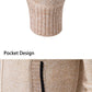 Men's Casual Stand Collar Sweater Zipper Cardigan The Clothing Company Sydney