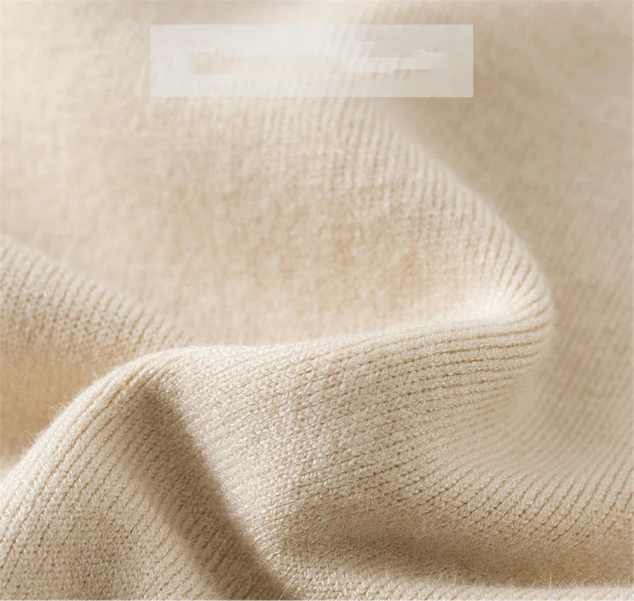Ladies Turtleneck Winter Sweater Women Elegant Thick Velvet Lined Warm Knitted Pullover Slim Tops Jersey Knitwear Jumper The Clothing Company Sydney