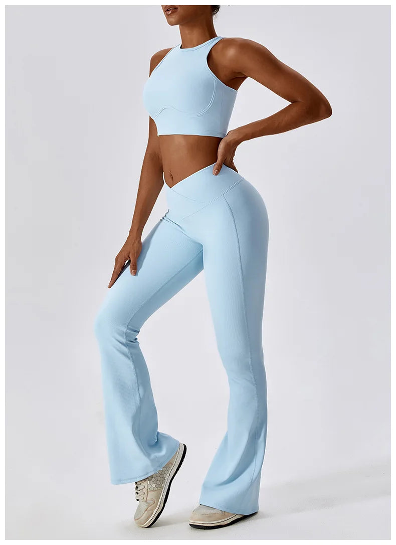 Women's Sport Bras Gym High Intensity  Running Yoga Beautiful Back Dry Bras Shockproof Rib Workout Bra Seamless Fitness Top The Clothing Company Sydney
