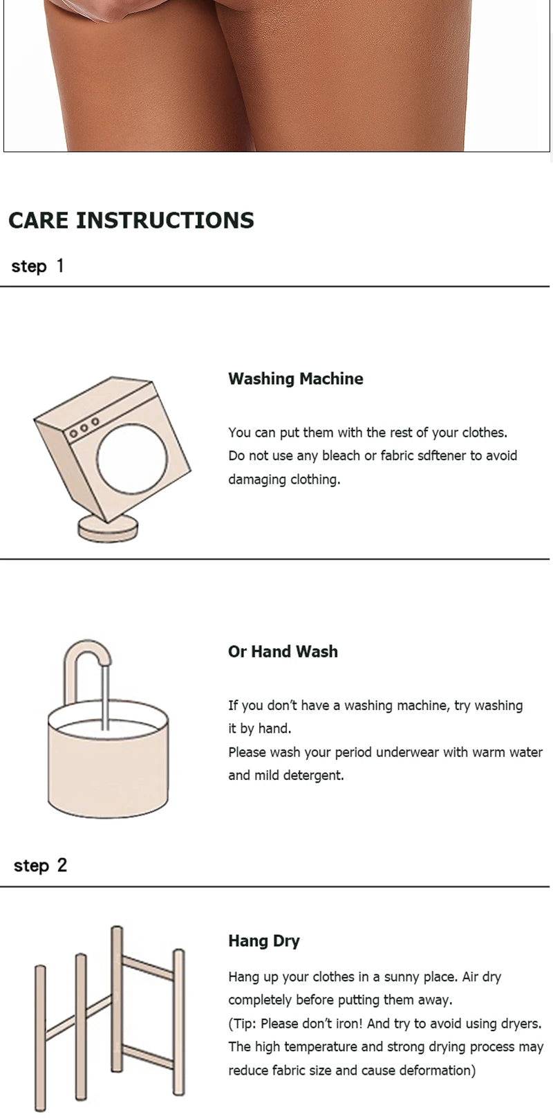 3 Layers Menstrual Panties Absorption Maternity Physiological Incontinence Breathable Briefs Waterproof Period Women's Underwear The Clothing Company Sydney