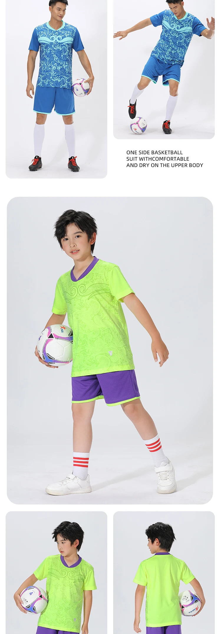 Adult Kids Football Jerseys Men Soccer Uniforms Sports Clothes Customised Futsal Sportswear Child Team Training Tracksuit Outfit The Clothing Company Sydney