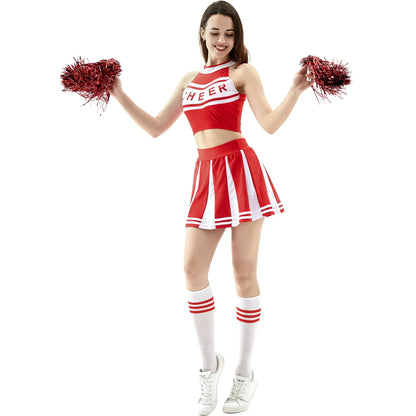 2 Piece Cheerleading costumes uniform Cosplay Halloween Set - The Clothing Company Sydney