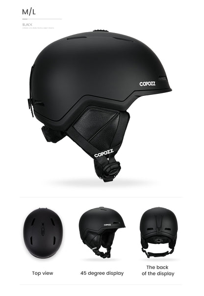 Female Male Ski Helmet Half-covered Anti-impact Snowboard Helmet For Adult and Kids Safety Ski Skateboard Skiing Helmet The Clothing Company Sydney