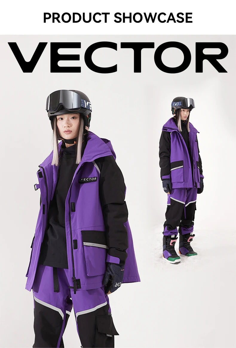 Men Women Ski Jacket Winter Warm Windproof Waterproof Ski Suit Outdoor Sports Snowboard - The Clothing Company Sydney