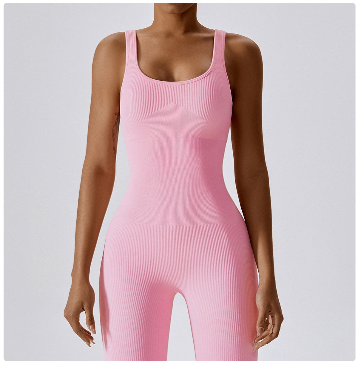 Spring Seamless One-Piece Yoga Clothes Sportswear Women's Gym Push Up Workout Clothes Fitness Sports Stretch Bodysuit Yoga Suit The Clothing Company Sydney