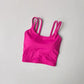 Women's Sports Bras Fitness Top Lingerie, Push Up Fixed Pad Yoga Bra Knotted Back Running Vest Gym Tops The Clothing Company Sydney
