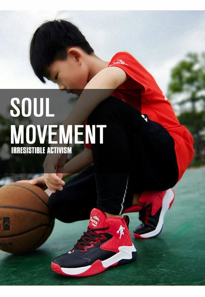 Kids Basketball Shoes – Breathable Non-Slip Sneakers The Clothing Company Sydney