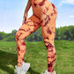 Marbling Tie-Dye Yoga Pants Sports Leggings Exercise Running Fitness High Waist Seamless Gym Leggings Women's Workout Tights The Clothing Company Sydney
