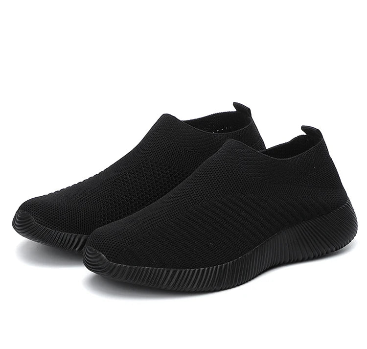 Fashion Casual Shoes Comfortable Soft Sneakers Women Slip On Sock Shoes For Women Ladies Flat Shoes The Clothing Company Sydney