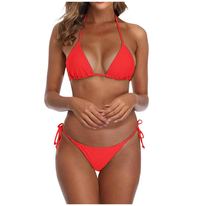 2 Piece Bikini Swimsuit Brazilian Pink Bikini Bather Bathing Suit For Women Triangle Top Thongs Swimsuits The Clothing Company Sydney