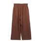 Women's Cotton Linen Loose Wide Leg Pants Summer Female High Elastic Waist Button Casual Streetwear Trousers The Clothing Company Sydney