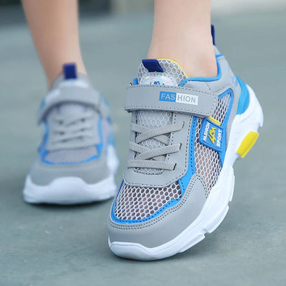 Boys Summer Breathable Mesh Sneakers – Lightweight Casual Sports Shoes for Kids The Clothing Company Sydney