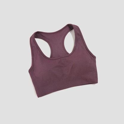 Tank Top Women's Gym Yoga Bra Padded Sports Bra Removable Workout Push Up Crop Top Fitness Bra Athletic Sportswear The Clothing Company Sydney