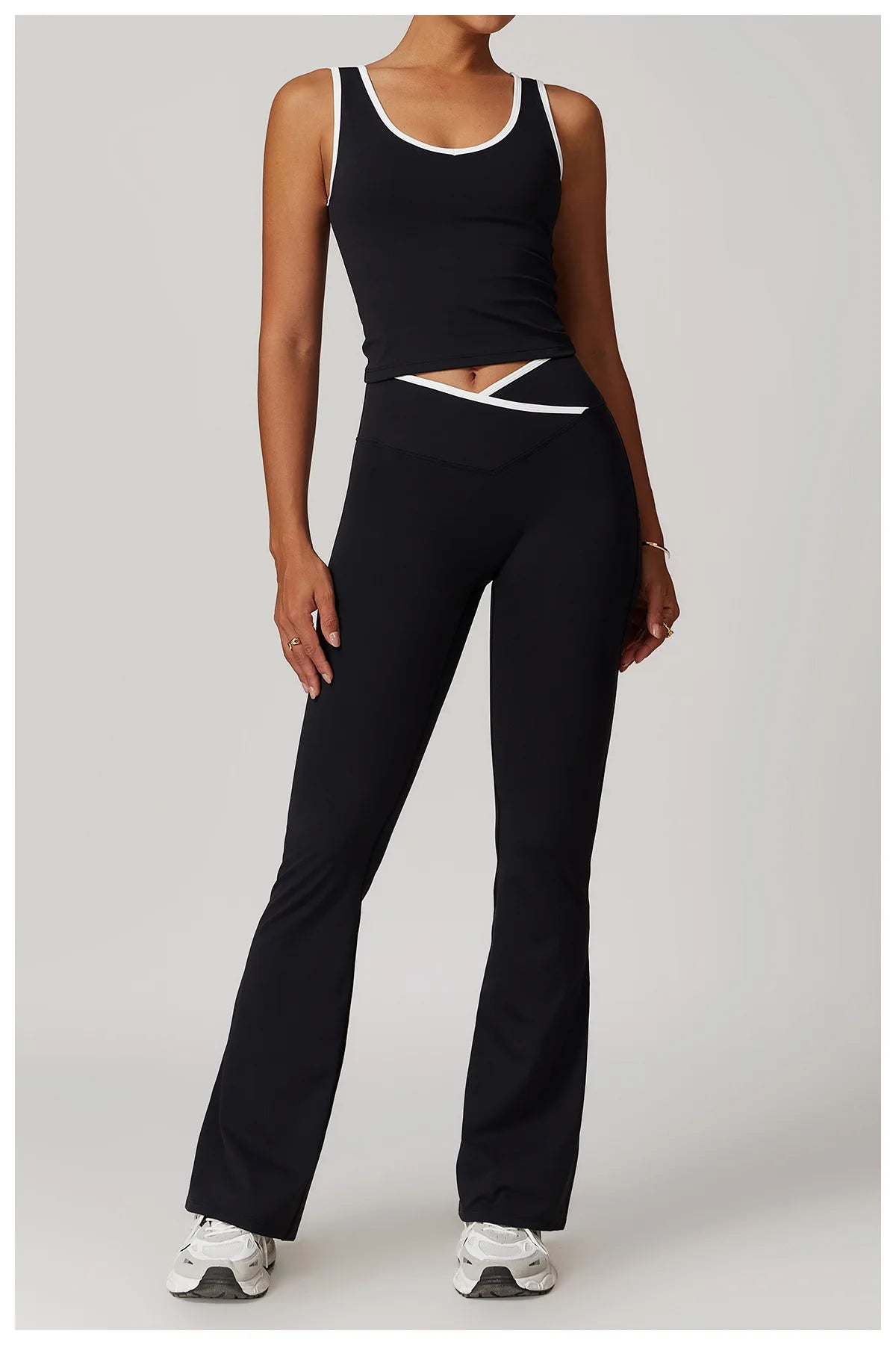 2 Piece Yoga Set Women's Workout Outfits Fitness Sportswear Gym Tracksuit High Waist Leggings Sports Bra Athletic Wear The Clothing Company Sydney