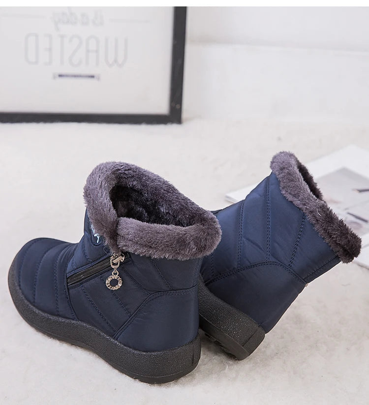Women’s Winter Snow Boots – Warm Fur Ankle Shoes The Clothing Company Sydney