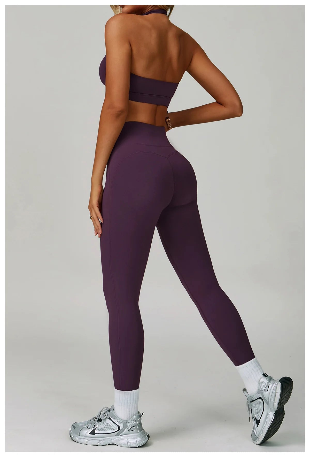 2 Piece Set Women's Tracksuit Fitness Clothes Yoga Sets Sportswear Workout Bra High Waist Leggings Set Gym Clothing Sports Suits The Clothing Company Sydney