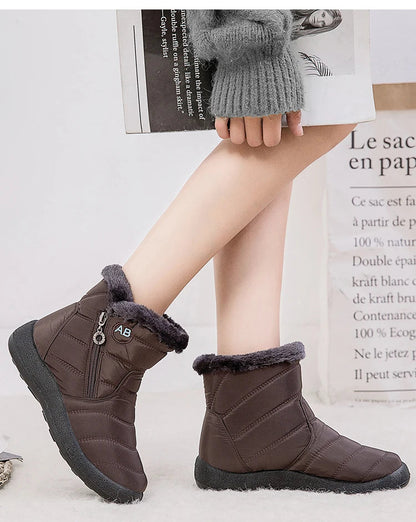 Women’s Winter Snow Boots – Warm Fur Ankle Shoes The Clothing Company Sydney