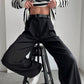 Classic Formal Straight Leg Pants Spring Summer Women's Versatile Casual Wear Loose Fit Wide Leg Pants The Clothing Company Sydney