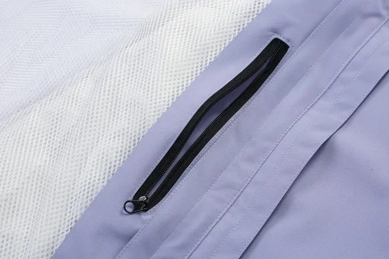 Women's Ski Suit Winter Waterproof Warm Hooded Windproof Raincoat Snow Pants Outdoor Snowboard Wear Set Skiing Overalls - The Clothing Company Sydney