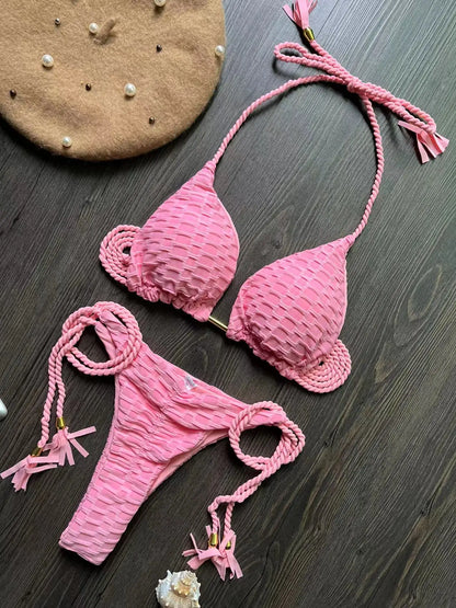 2 Piece Bikini Set Swimsuit Women Swimwear Push Up Thong Bathing Suit Beach Wear Bathers The Clothing Company Sydney