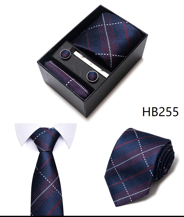 7.5 cm Business Ties Hanky Cufflink Set Tie Clips Green Necktie Corbatas For Men Wedding In Gift Box The Clothing Company Sydney